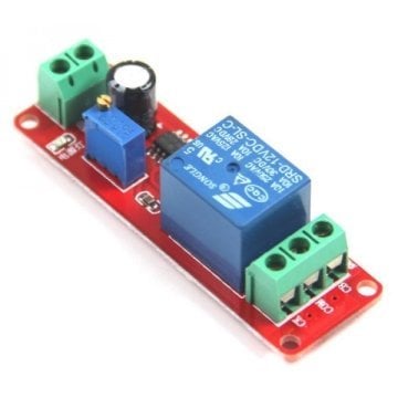 12V 1 Kanal Röle Kartı Zaman Ayarlı Delay-Off Relay Module