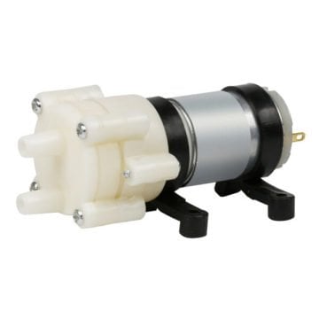 DC 6-12V Mini Su Pompası R385 Akvaryum Sera 90-120 L/H