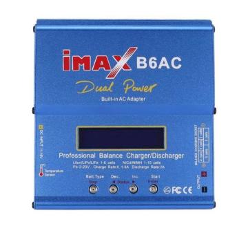 IMAX B6AC Dahili Adaptörlü LiXX, NiXX, Pb Şarj Aleti (80 W)