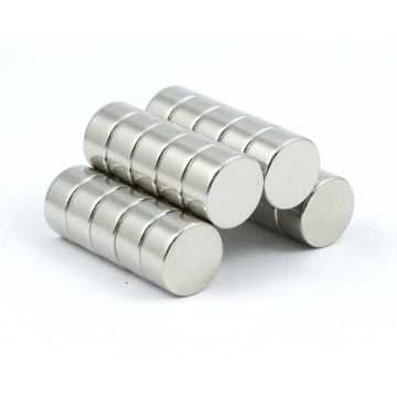 10x5mm Yuvarlak Neodyum Güçlü Mıknatıs N35A