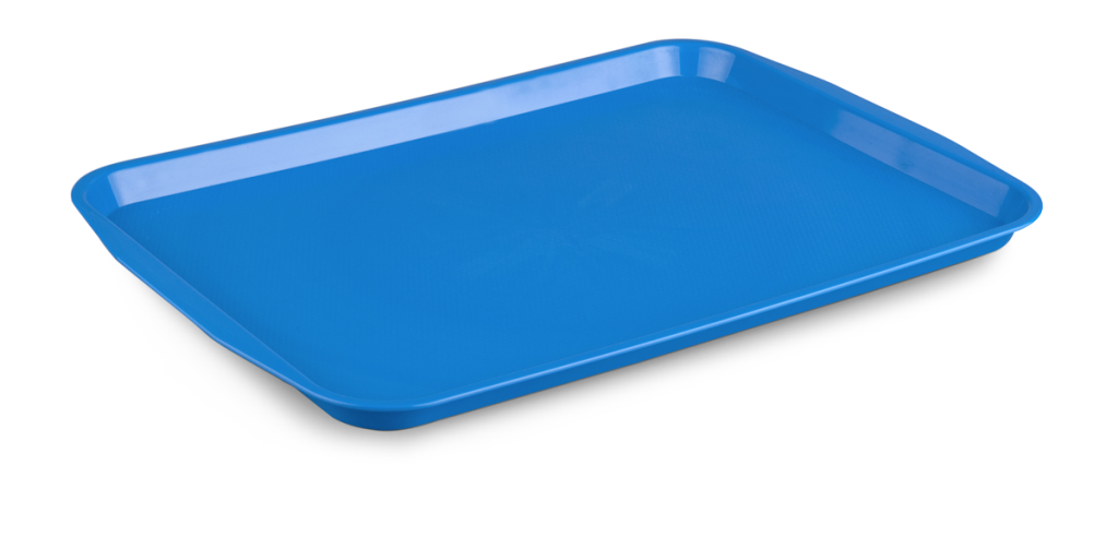 Plastport  Servis Tepsisi 27x36 cm - Mavi