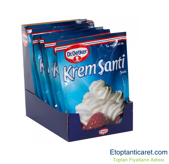 Dr.Oetker Krem Şanti 75 Gr (24 Adet)