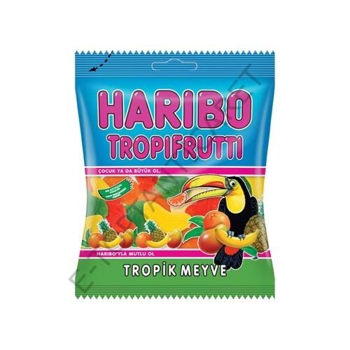 Haribo Tropik Meyve 80gr 24Adet