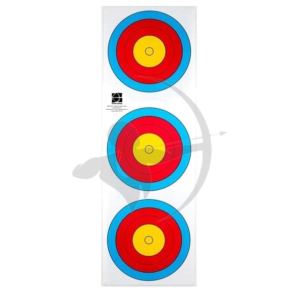 JVD Hedef Kağıdı 3X20 cm Vertıcal Compound Target Face FITA 105843