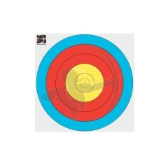 JVD Hedef Kağıdı 80 cm Centre 5-Ring Target Face FITA 102801