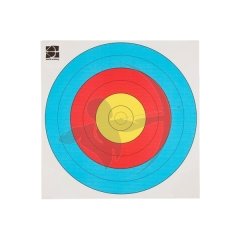 JVD Hedef Kağıdı 80 cm Centre 6-Ring Target Face FITA 106033