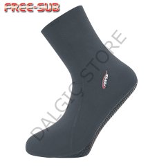 FREE-SUB 3 mm Jarse / Tabanlı Çorap