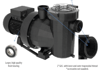 Astral Victoria Plus Silent 3 HP Havuz Motoru