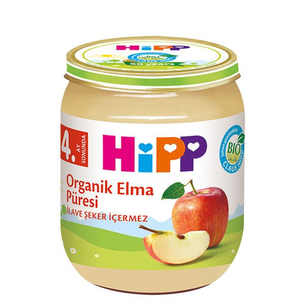 Hipp Organik Elma Püresi 125gr
