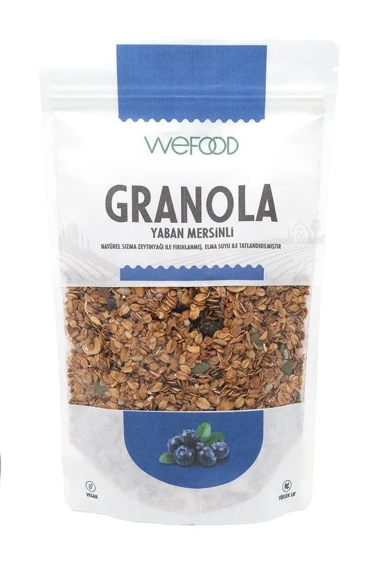 Wefood Yaban Mersinli Granola 250 gr