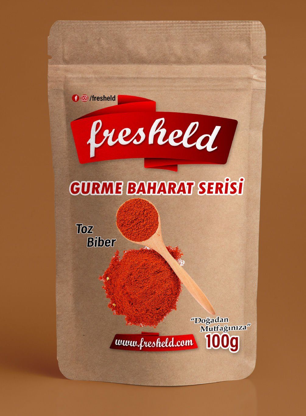 2 Paket - Tatlı Toz Biber 100 gr