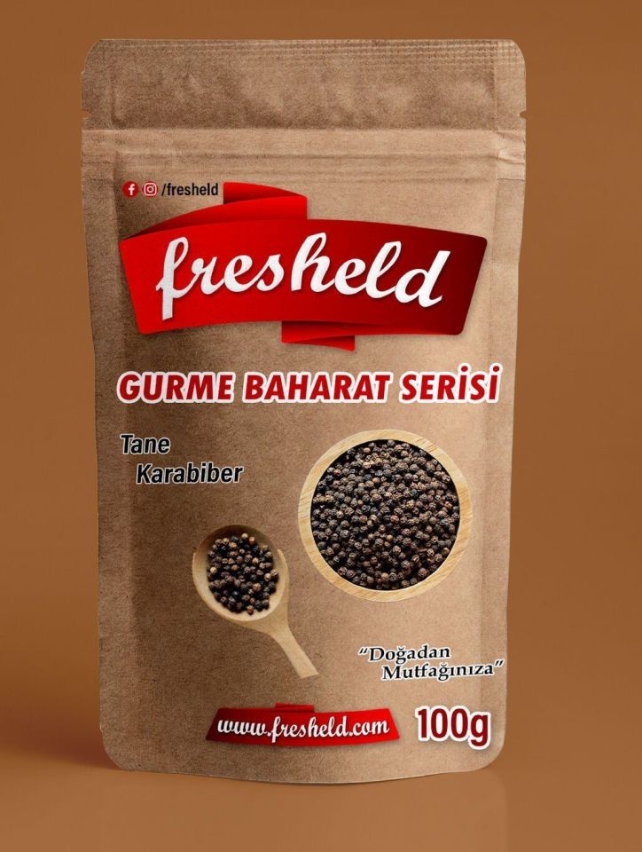 5 Paket - Tane Karabiber 100 gr