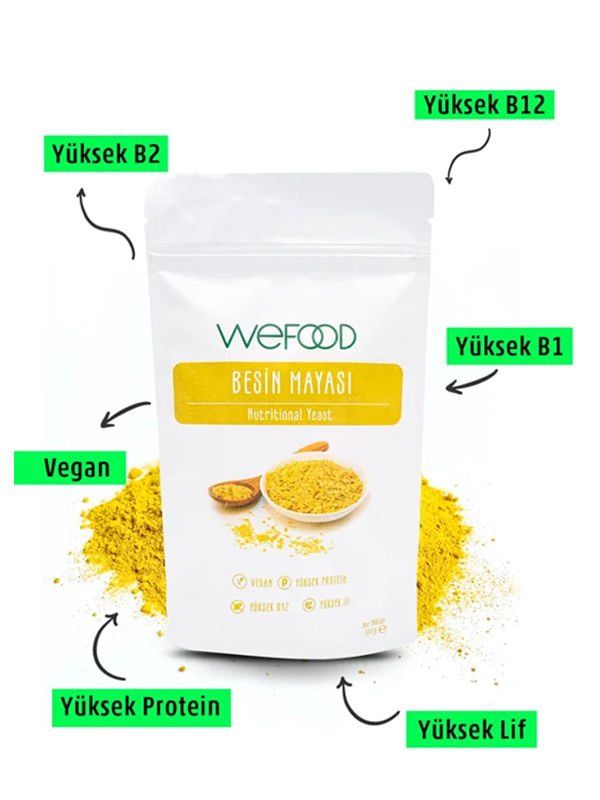 Wefood Besin Mayası 100 gr x 2 Paket