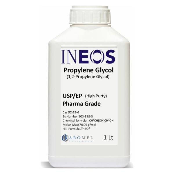 ineos Mono Propilen Glikol l 1 Lt l Pharma Grade l Ekstra Saf