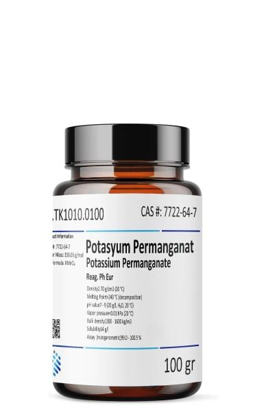 Potasyum Permanganat | 100 gr | Ekstra Saf