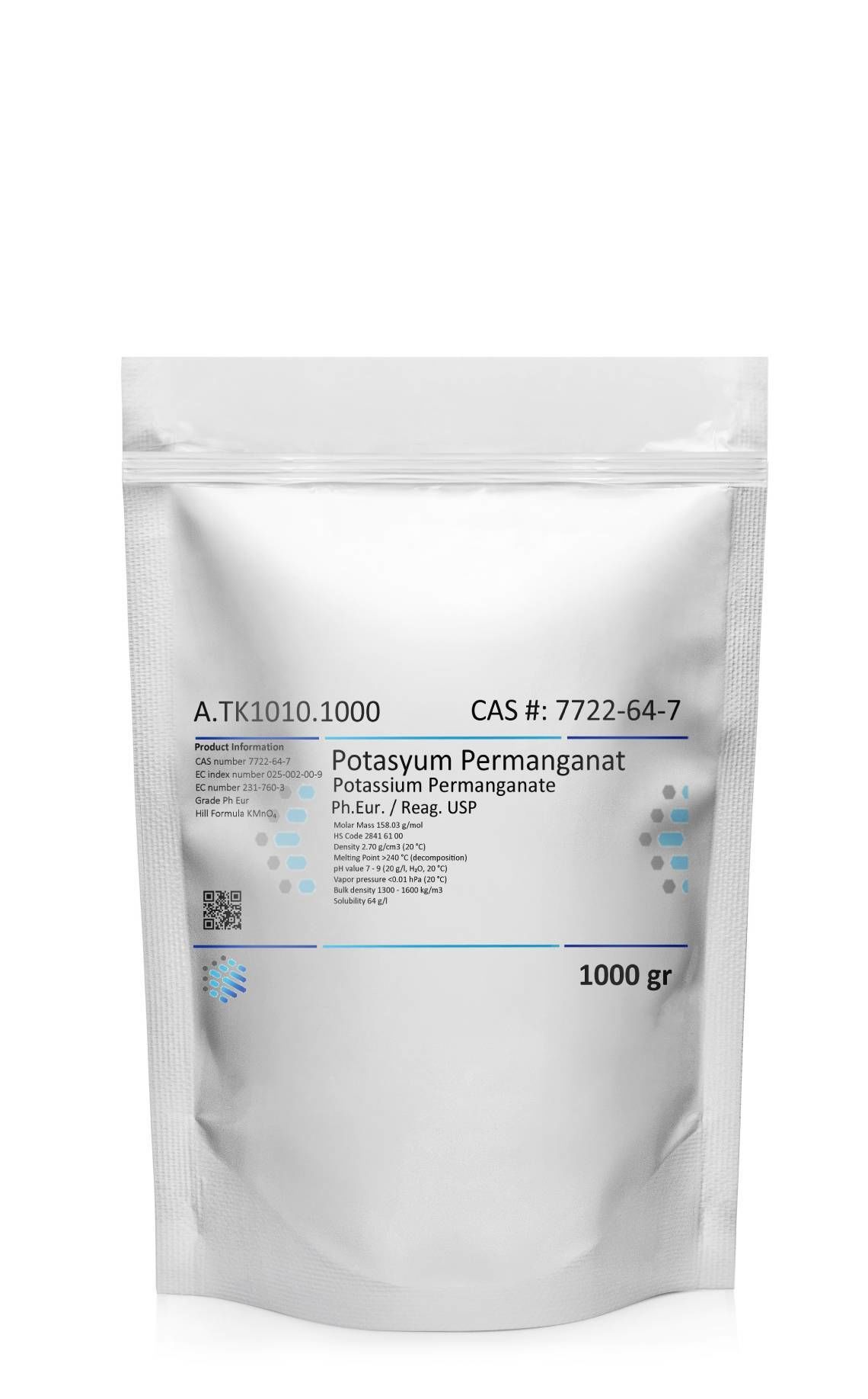 Potasyum Permanganat | 1000 gr | Ekstra Saf