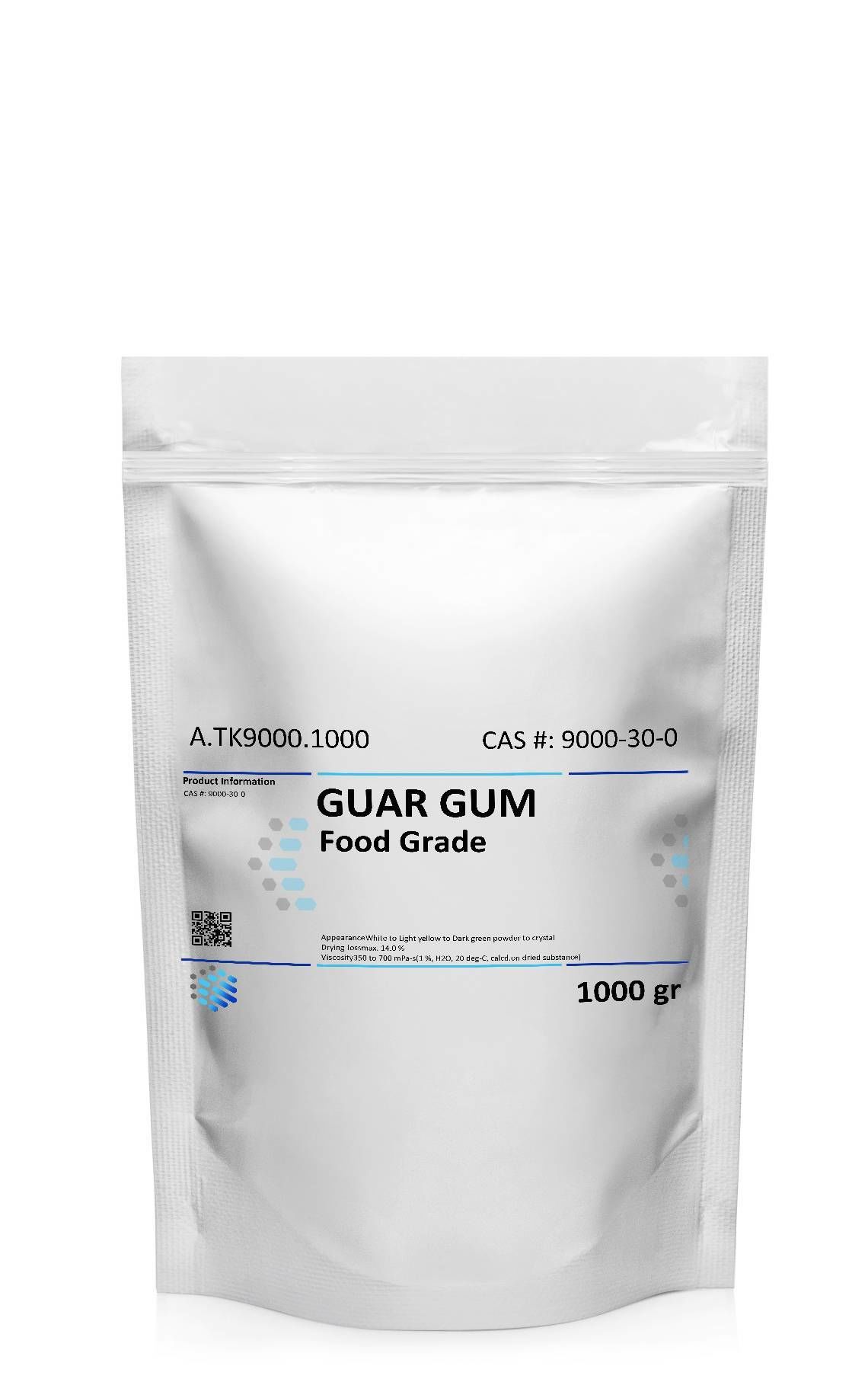 Guar Gum | 1 kg | Ekstra 1. Sınıf | Guar Gam CAS 9000-30-0