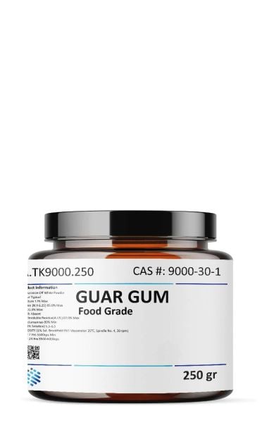 Guar Gum | 250 gr | Ekstra 1. Sınıf | Guar Gam CAS 9000-30-0