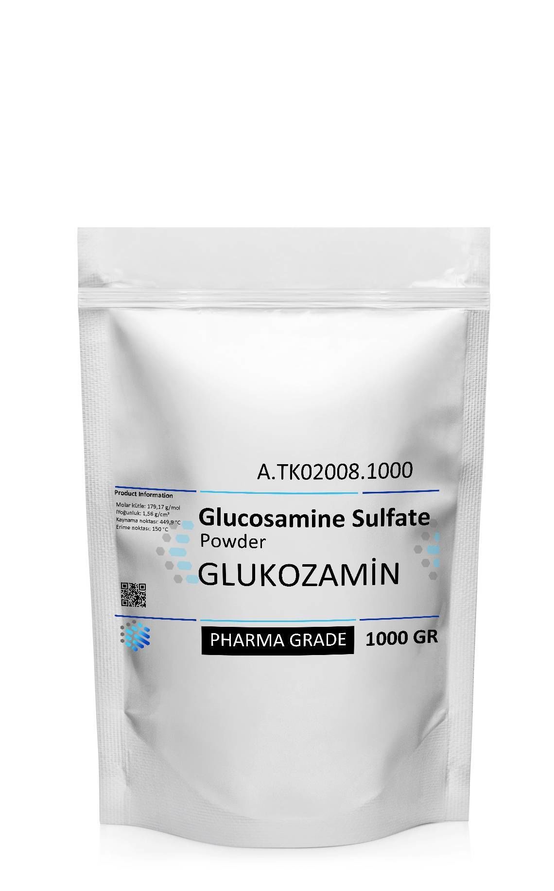 Glukozamin Sülfat | 1 kg | Pharma Grade | Glucosamine Sulphate Powder