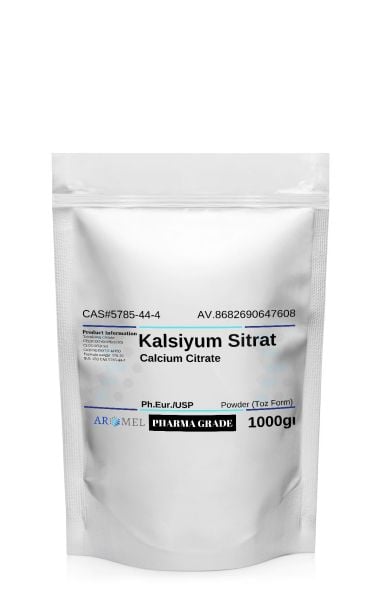 Kalsiyum Sitrat | 1 kg | Pharma Grade | Calcium Citrate