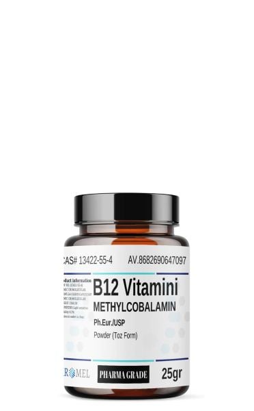 Aromel B12 Vitamini Kobalamin | 25 gr | Cobalamin