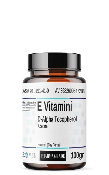 Aromel E Vitamini D-Alfa Tokoferol | 100 gr | ‎D-alpha-Tocopherol