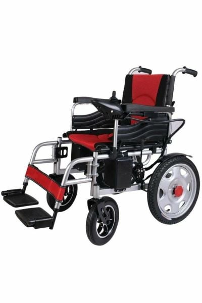 Akülü Tekerlekli Sandalye |  Tek Hareketle Katlanabilir | Lüx Ekonomik
