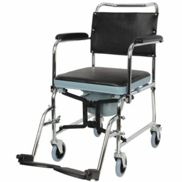 Klozetli Tekerlekli Sandalye | Tuvaletli Sandalye | Banyo Sandalyesi