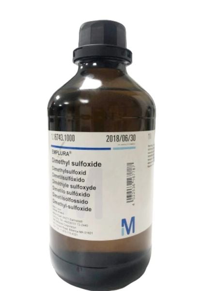 Dimetil Sülfoksit 1lt l DMSO - Dimethyl Sulfoxide Extra Pure Merck 116743.1000
