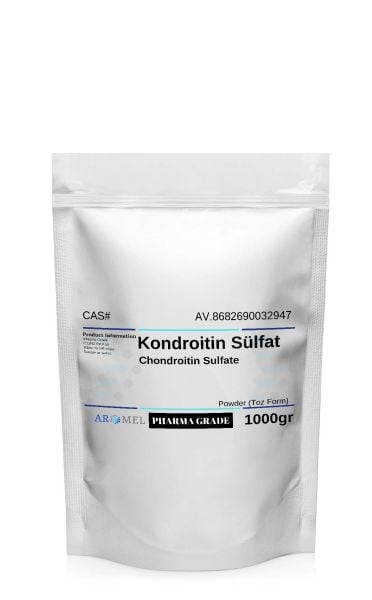 Aromel Kondroitin Sülfat | 1000 gr | ‎Chondroitin Sulfate %100 SAF Toz Form
