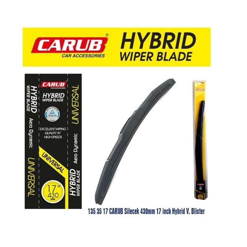 CARUB Silecek 430mm 17 inch Hybrid V. Blister