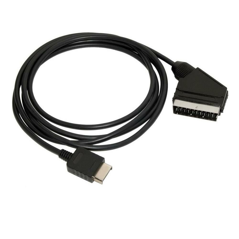 Ps2 Av Rgb Tv Scart çevirici Dönüştürücü Bağlantı Kablosu