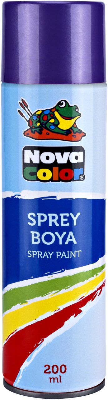 NOVA COLOR SPREY BOYA 200 ML.LİLA NC-808