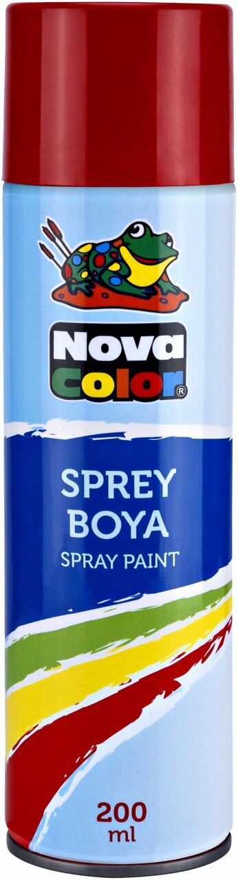 NOVA COLOR SPREY BOYA 200 ML.KIRMIZI NC-801