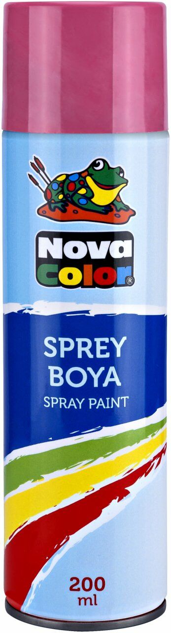 NOVA COLOR SPREY BOYA 200 ML.PEMBE NC-809