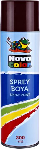 NOVA COLOR SPREY BOYA 200 ML.KAHVE NC-806