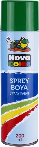 NOVA COLOR SPREY BOYA 200 ML.YEŞİL NC-803