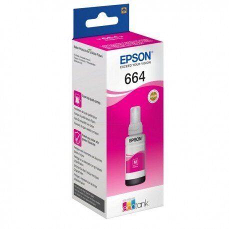 EPSON 664 ORJINAL MÜREKKEP MAGENTA 70 ML.