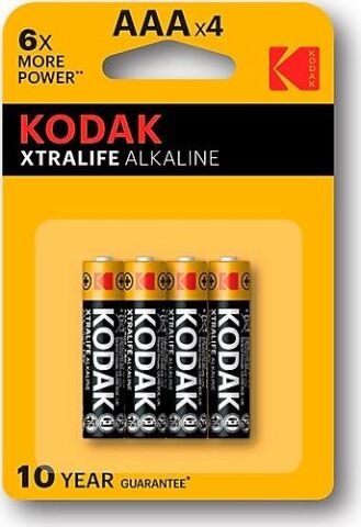 KODAK XTRALİFE ALKALIN KALEM PİL 4 LÜ AAA(BLISTER)