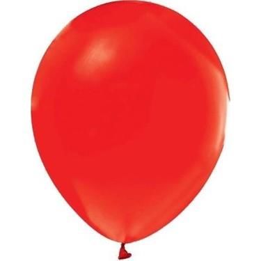 VATAN BALON TEK RENK 12 INC 100 LÜ KIRMIZI