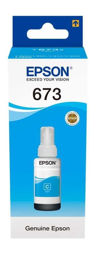 EPSON 673 ORJINAL MÜREKKEP CYAN 70 ML