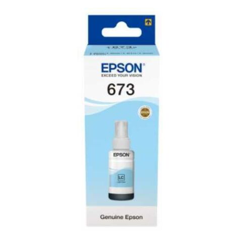 EPSON 673 ORJINAL MÜREKKEP LIGHT CYAN 70 ML