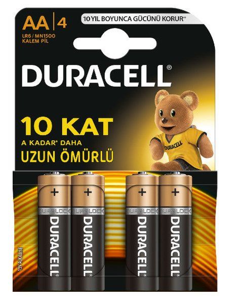 DURACELL PLUS KALEM PİL AA 4 LÜ