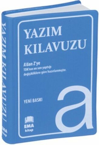 EMA YAZIM KLAVUZU PLASTİK KAPAK