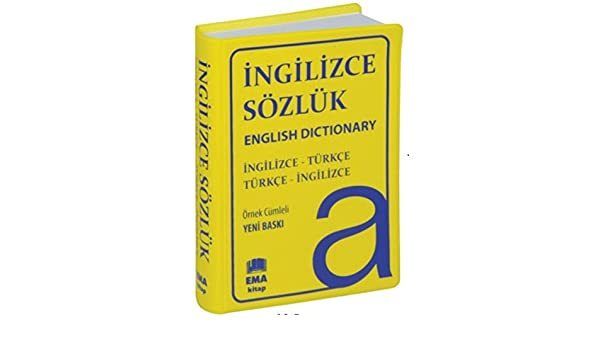 EMA İNGİLİZCE-TÜRKÇE SÖZLÜK BÜYÜK BOY PLS.KPK.M023