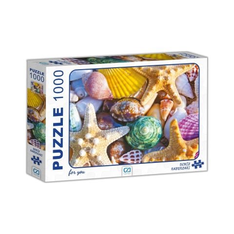 CA GAMES PUZZLE 1000 PARÇA DENİZ KABUKLARI 7001