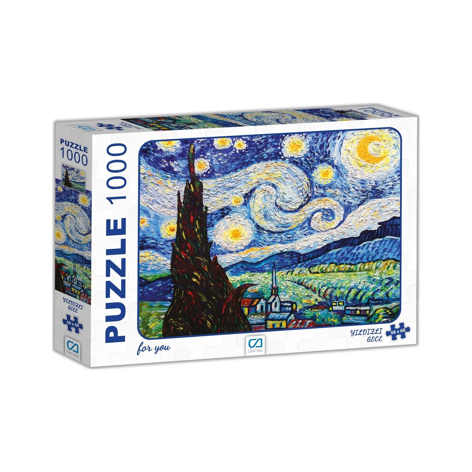 CA GAMES PUZZLE 1000 PARÇA YILDIZLI GECE 7005