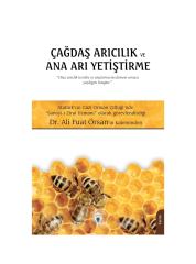 Çağdaş Arıcılık ve Ana Arı Yetiştirme - Dr. Ali Fuat Örsan