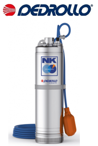 Pedrollo NKm 4/2 GE 1hp 220v 1'' Çıkışlı 20mt Kablolu + Panolu Paket Dalgıç Pompa