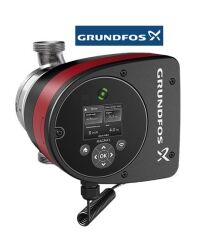 Grundfos MAGNA3 25-80 N 180mm DN25 PN10 Paslanmaz Çelik Gövdeli Dişli Tip Frekans Konvertörlü Sirkülasyon Pompası - 97924338